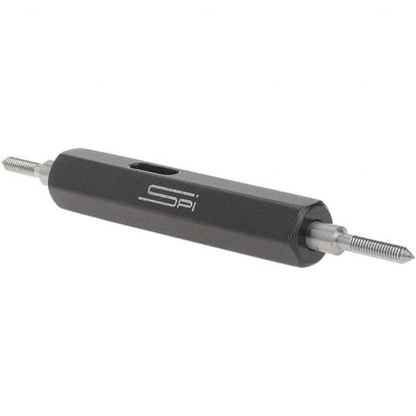 SPI - #1-72, Class 3B, Double End Plug Thread Go/No Go Gage - Steel, Size 000 Handle Included - Benchmark Tooling