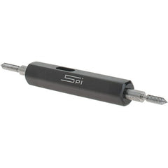 SPI - #2-56, Class 3B, Double End Plug Thread Go/No Go Gage - Steel, Size 000 Handle Included - Benchmark Tooling