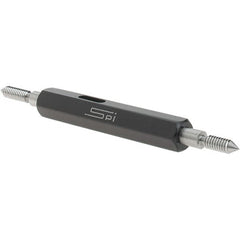 SPI - #5-40, Class 2B, Double End Plug Thread Go/No Go Gage - Steel, Size 00 Handle Included - Benchmark Tooling