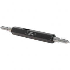 SPI - #5-44, Class 2B, Double End Plug Thread Go/No Go Gage - Steel, Size 00 Handle Included - Benchmark Tooling