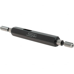 SPI - #8-36, Class 3B, Double End Plug Thread Go/No Go Gage - Steel, Size 0 Handle Included - Benchmark Tooling