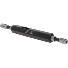 SPI - #10-24, Class 2B, Double End Plug Thread Go/No Go Gage - Steel, Size 0 Handle Included - Benchmark Tooling