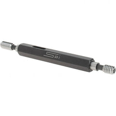 SPI - 1/4-20, Class 3B, Double End Plug Thread Go/No Go Gage - Steel, Size 1 Handle Included - Benchmark Tooling