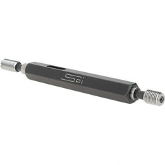 SPI - 1/4-32, Class 2B, Double End Plug Thread Go/No Go Gage - Steel, Size 1 Handle Included - Benchmark Tooling