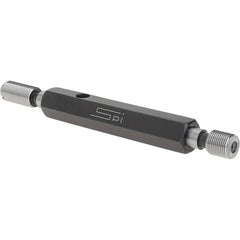 SPI - 3/8-32, Class 2B, Double End Plug Thread Go/No Go Gage - Steel, Size 2 Handle Included - Benchmark Tooling