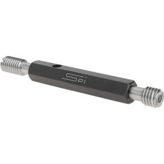 SPI - 7/16-14, Class 2B, Double End Plug Thread Go/No Go Gage - Steel, Size 2 Handle Included - Benchmark Tooling