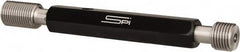 SPI - 1/2-20, Class 2B, Double End Plug Thread Go/No Go Gage - Steel, Size 2 Handle Included - Benchmark Tooling