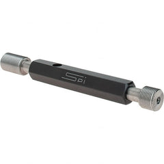 SPI - 1/2-28, Class 2B, Double End Plug Thread Go/No Go Gage - Steel, Size 2 Handle Included - Benchmark Tooling