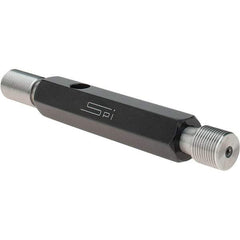 SPI - 9/16-24, Class 2B, Double End Plug Thread Go/No Go Gage - Steel, Size 3 Handle Included - Benchmark Tooling