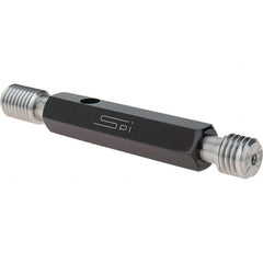 SPI - 5/8-11, Class 2B, Double End Plug Thread Go/No Go Gage - Steel, Size 3 Handle Included - Benchmark Tooling