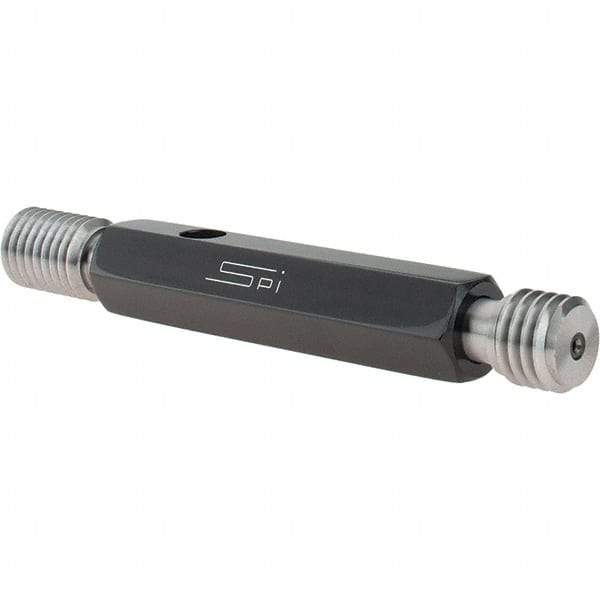 SPI - 5/8-11, Class 3B, Double End Plug Thread Go/No Go Gage - Steel, Size 3 Handle Included - Benchmark Tooling