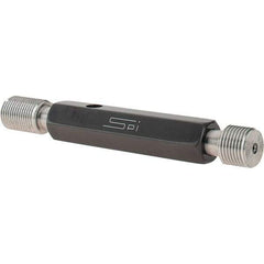 SPI - 5/8-18, Class 2B, Double End Plug Thread Go/No Go Gage - Steel, Size 3 Handle Included - Benchmark Tooling