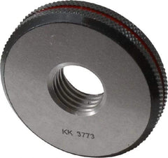 SPI - M16x2 No Go Single Ring Thread Gage - Class 6G, Oil Hardened Nonshrinking Steel (OHNS), NPL Traceability Certification Included - Benchmark Tooling