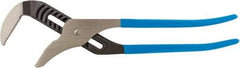 Channellock - 20-1/4" OAL, 5-1/2" Max Capacity, 12 Position Tongue & Groove Pliers - Standard Straight Jaws, Standard Head, Plastic Dipped Handles - Benchmark Tooling