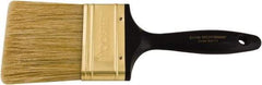 Wooster Brush - 3" Flat Hog Varnish Brush - 2-15/16" Bristle Length, 6-1/4" Plastic Beavertail Handle - Benchmark Tooling