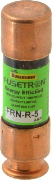 Cooper Bussmann - 125 VDC, 250 VAC, 5 Amp, Time Delay General Purpose Fuse - Fuse Holder Mount, 50.8mm OAL, 20 at DC, 200 (RMS) kA Rating, 9/16" Diam - Benchmark Tooling