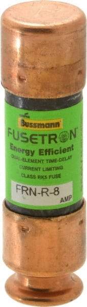 Cooper Bussmann - 125 VDC, 250 VAC, 8 Amp, Time Delay General Purpose Fuse - Fuse Holder Mount, 50.8mm OAL, 20 at DC, 200 (RMS) kA Rating, 9/16" Diam - Benchmark Tooling