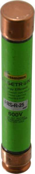 Cooper Bussmann - 300 VDC, 600 VAC, 25 Amp, Time Delay General Purpose Fuse - Fuse Holder Mount, 127mm OAL, 20 at DC, 200 (RMS) kA Rating, 13/16" Diam - Benchmark Tooling