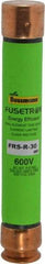 Cooper Bussmann - 300 VDC, 600 VAC, 30 Amp, Time Delay General Purpose Fuse - Fuse Holder Mount, 127mm OAL, 20 at DC, 200 (RMS) kA Rating, 13/16" Diam - Benchmark Tooling