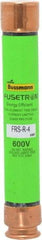 Cooper Bussmann - 300 VDC, 600 VAC, 4 Amp, Time Delay General Purpose Fuse - Fuse Holder Mount, 127mm OAL, 20 at DC, 200 (RMS) kA Rating, 13/16" Diam - Benchmark Tooling