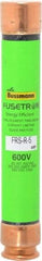 Cooper Bussmann - 300 VDC, 600 VAC, 5 Amp, Time Delay General Purpose Fuse - Fuse Holder Mount, 127mm OAL, 20 at DC, 200 (RMS) kA Rating, 13/16" Diam - Benchmark Tooling