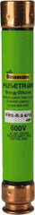 Cooper Bussmann - 300 VDC, 600 VAC, 5.6 Amp, Time Delay General Purpose Fuse - Fuse Holder Mount, 127mm OAL, 20 at DC, 200 (RMS) kA Rating, 13/16" Diam - Benchmark Tooling