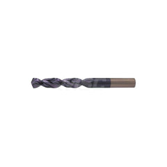 Screw Machine Length Drill Bit: 0.0781″ Dia, 135 °, Cobalt Coated, Right Hand Cut, Parabolic Flute, Straight-Cylindrical Shank, Series 2175A