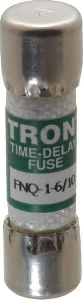 Cooper Bussmann - 500 VAC, 1.6 Amp, Time Delay General Purpose Fuse - Fuse Holder Mount, 1-1/2" OAL, 10 at AC kA Rating, 13/32" Diam - Benchmark Tooling