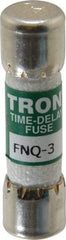 Cooper Bussmann - 500 VAC, 3 Amp, Time Delay General Purpose Fuse - Fuse Holder Mount, 1-1/2" OAL, 10 at AC kA Rating, 13/32" Diam - Benchmark Tooling