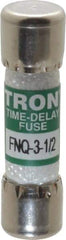 Cooper Bussmann - 500 VAC, 3.5 Amp, Time Delay General Purpose Fuse - Fuse Holder Mount, 1-1/2" OAL, 10 at AC kA Rating, 13/32" Diam - Benchmark Tooling