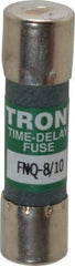 Cooper Bussmann - 500 VAC, 0.8 Amp, Time Delay General Purpose Fuse - Fuse Holder Mount, 1-1/2" OAL, 10 at AC kA Rating, 13/32" Diam - Benchmark Tooling