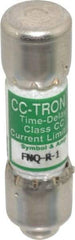 Cooper Bussmann - 300 VDC, 600 VAC, 1 Amp, Time Delay General Purpose Fuse - Fuse Holder Mount, 1-1/2" OAL, 200 at AC (RMS) kA Rating, 13/32" Diam - Benchmark Tooling