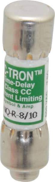 Cooper Bussmann - 300 VDC, 600 VAC, 0.8 Amp, Time Delay General Purpose Fuse - Fuse Holder Mount, 1-1/2" OAL, 200 at AC (RMS) kA Rating, 13/32" Diam - Benchmark Tooling