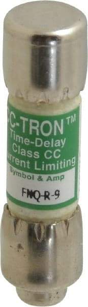 Cooper Bussmann - 300 VDC, 600 VAC, 9 Amp, Time Delay General Purpose Fuse - Fuse Holder Mount, 1-1/2" OAL, 200 at AC (RMS) kA Rating, 13/32" Diam - Benchmark Tooling