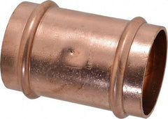 NIBCO - 2" Wrot Copper Pipe Coupling - P x P, Press Fitting - Benchmark Tooling