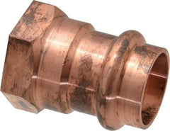NIBCO - 3/4" Wrot Copper Pipe Adapter - P x F, Press Fitting - Benchmark Tooling