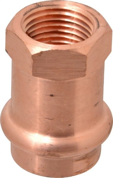NIBCO - 3/4 x 1/2" Wrot Copper Pipe Adapter - Benchmark Tooling