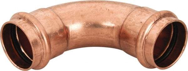 NIBCO - 1-1/2" Wrot Copper Pipe 90° Elbow - P x P, Press Fitting - Benchmark Tooling