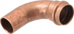 NIBCO - 1" Wrot Copper Pipe 90° Elbow - Ftg x P, Press Fitting - Benchmark Tooling