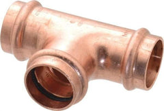 NIBCO - 1" Wrot Copper Pipe Tee - P, Press Fitting - Benchmark Tooling