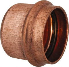 NIBCO - 1-1/4" Wrot Copper Pipe End Cap - P, Press Fitting - Benchmark Tooling