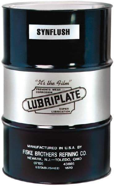 Lubriplate - 55 Gal Drum Flushing/Cleaning Fluid - Synthetic - Benchmark Tooling