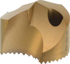 Seco - Series SD100, 20mm Diam 140° Replaceable Drill Tip - Carbide, TiAlN Finish, Through Coolant - Benchmark Tooling