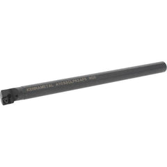 Kennametal - 19.56mm Min Bore Diam, 254mm OAL, 5/8" Shank Diam, A-SCLP-AP Indexable Boring Bar - CP.. Insert, Screw Holding Method - Benchmark Tooling