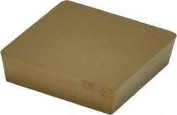 Kennametal - SPG633 Grade KC850 Carbide Turning Insert - TiC/TiCN/TiN Finish, 90° Square, 3/4" Inscr Circle, 3/16" Thick, 3/64" Corner Radius - Benchmark Tooling