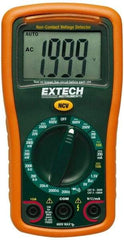 Extech - EX310, CAT III, 600 VAC/VDC, Digital Manual Ranging Multimeter - 200 mOhm, Measures Voltage, Current, Resistance - Benchmark Tooling