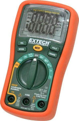 Extech - EX330, CAT III, 600 VAC/VDC, Digital Auto Ranging Multimeter - 40 mOhm, Measures Voltage, Capacitance, Current, Frequency, Resistance, Temperature - Benchmark Tooling