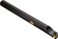 Sandvik Coromant - 34.95mm Min Bore Diam, 12" OAL, 1" Shank Diam, SI Indexable Boring Bar - TLG-3189L Insert, Screw Clamping Holding Method - Benchmark Tooling