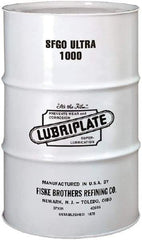 Lubriplate - 55 Gal Drum, Synthetic Gear Oil - 15°F to 400°F, 4900 SUS Viscosity at 100°F, 372 SUS Viscosity at 210°F, ISO 1000 - Benchmark Tooling