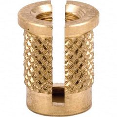 E-Z LOK - Press Fit Threaded Inserts Type: Flanged For Material Type: Plastic - Benchmark Tooling